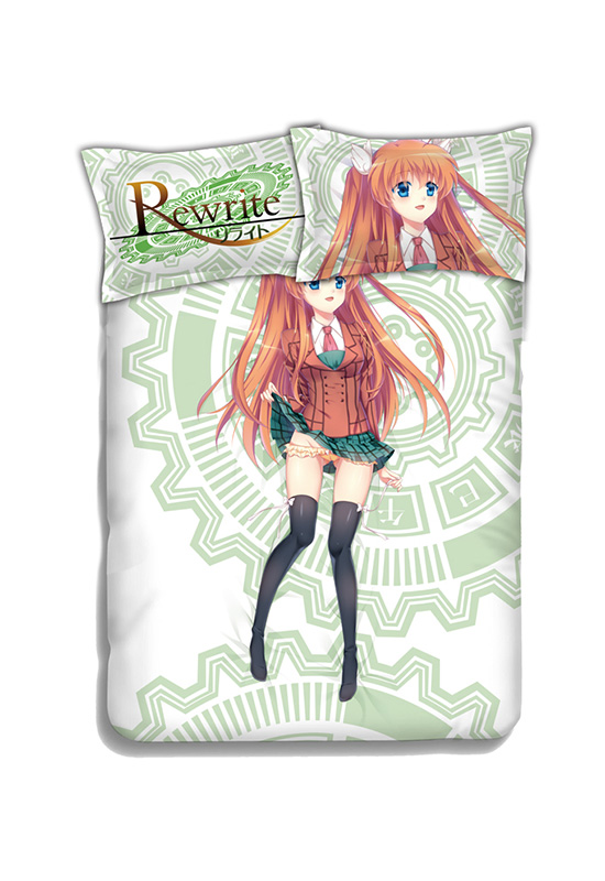Rewrite 鳳ちはや アニメ布団カバー四点セット おやすみシーツ 二次元寝具 正規品 Mgfcp